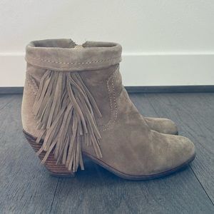 Sam Edelman ‘Louie’ fringe suede booties
